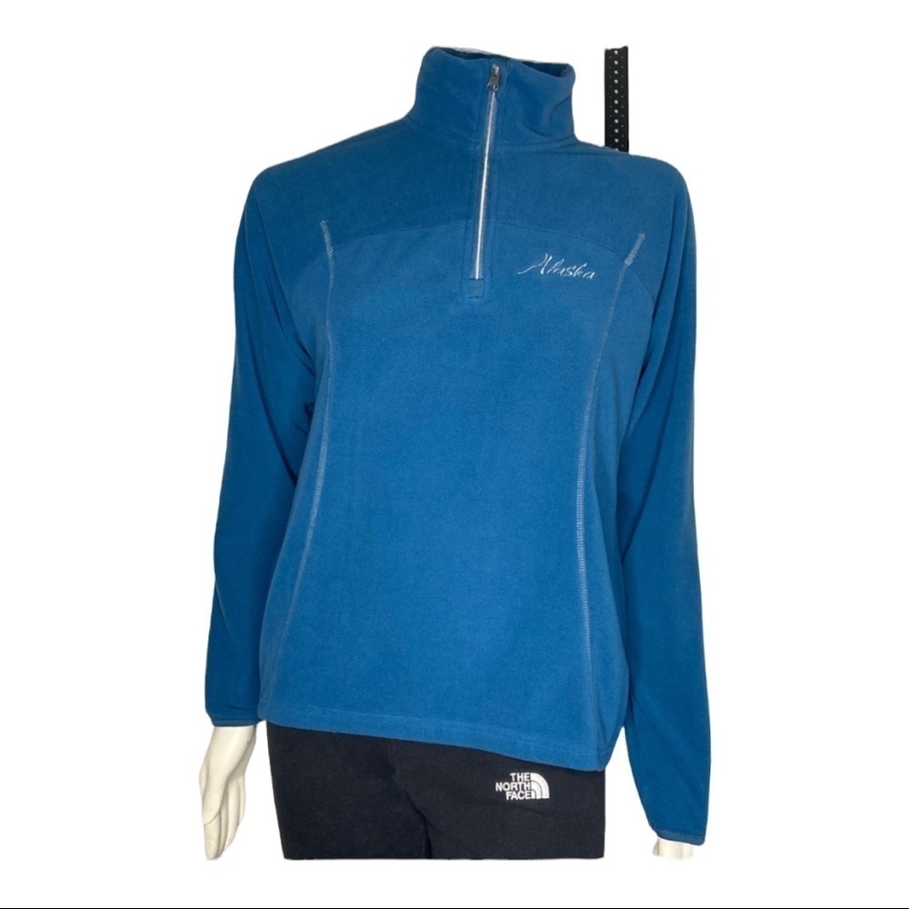 Polar Premium Collection Alaska Fleece 1/4 Zip Up Pullover Sz Large